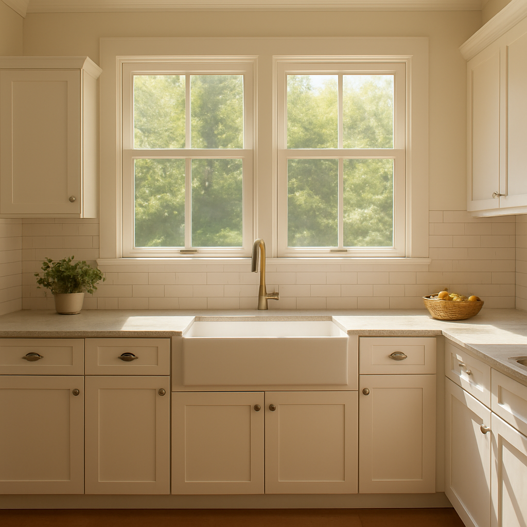 New kitchen windows, Oak Park